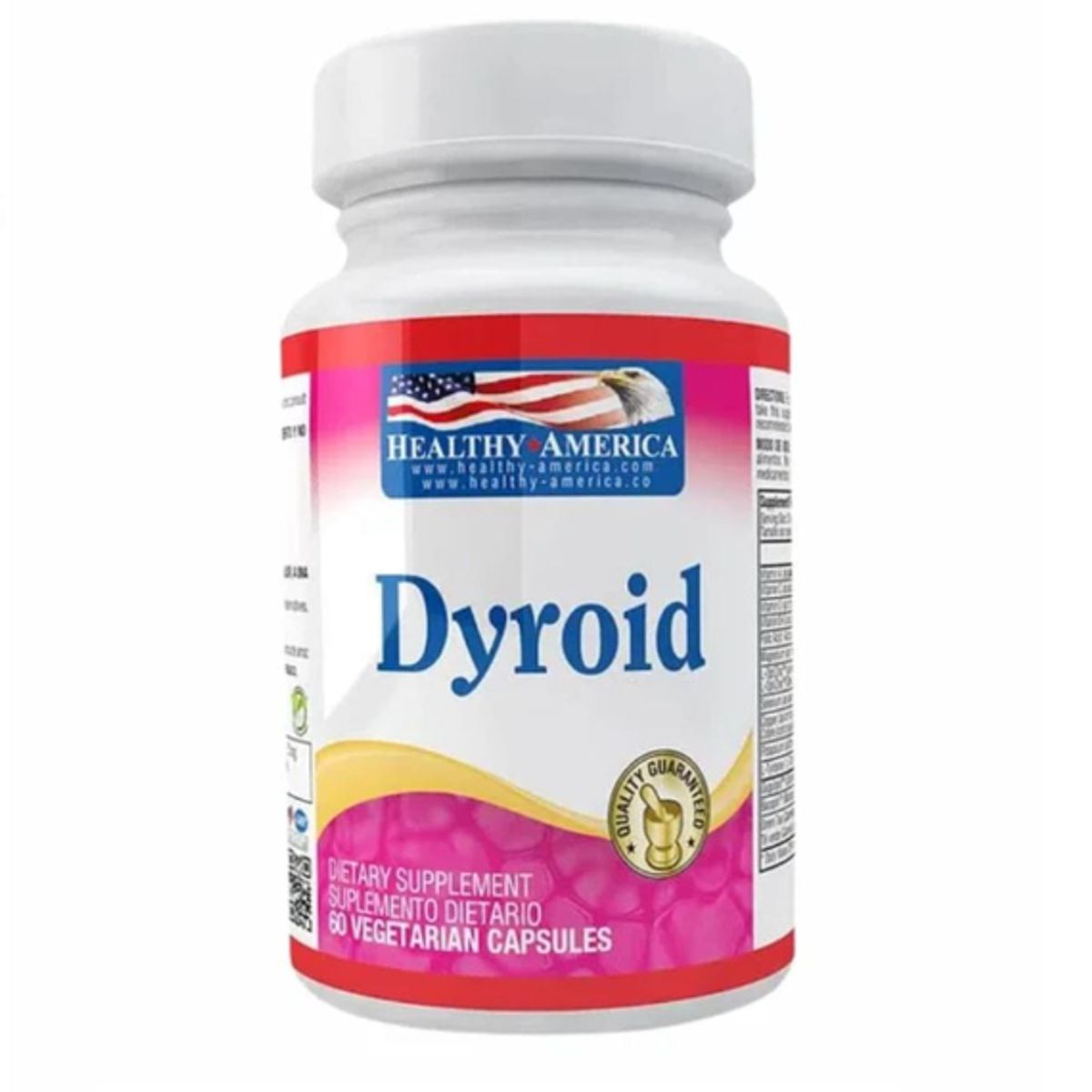 HEALTHY AMERICA - SUPLEMENTO MULTIVITAMINICO X 60 UNIDADES/ DYROID - H.A.