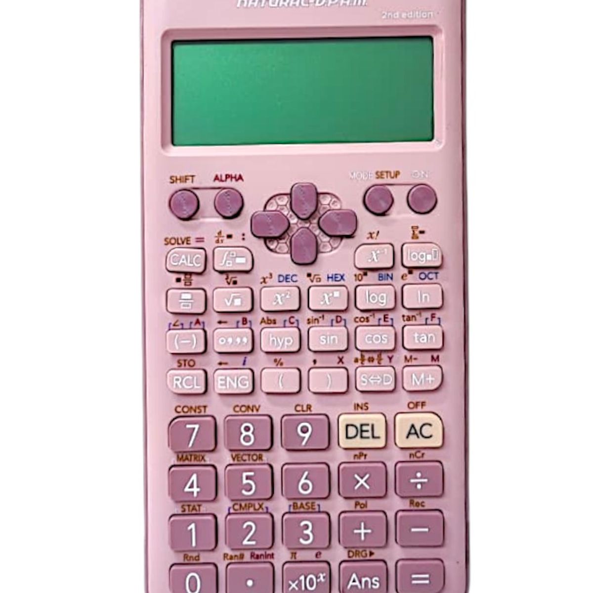 CASIO - Calculadora Científica Casio Fx-570esplus 2nd Edición Rosada