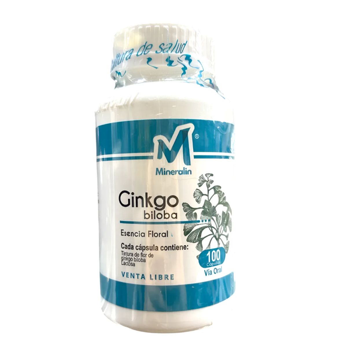NATURAL FRESHLY - ALIMENTO CON GINKGO BILOBA X 100 UNIDADES/ MINERALIN