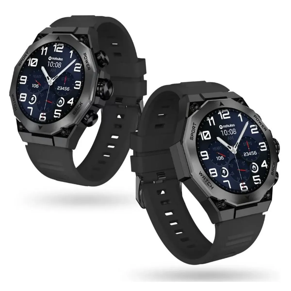 INNOVA - Smartwatch Deportivo Hombre Aurafit Terra Amoled Ip68 Llamadas Gps
