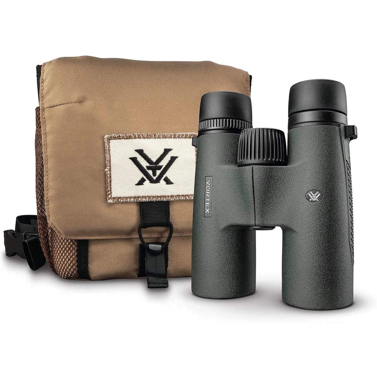 VORTEX - Vortex Binocular óptico HD observación y caza 10x42 sin estabilización