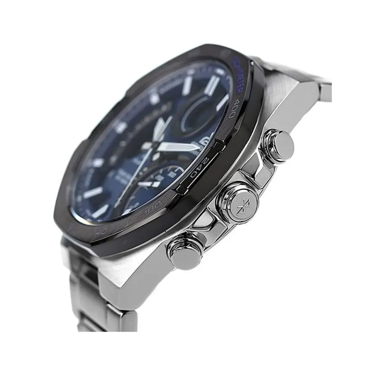 CASIO - Reloj Casio Edifice Para Hombre Moderno ECB-950DB-2A Bluetooth En Acero