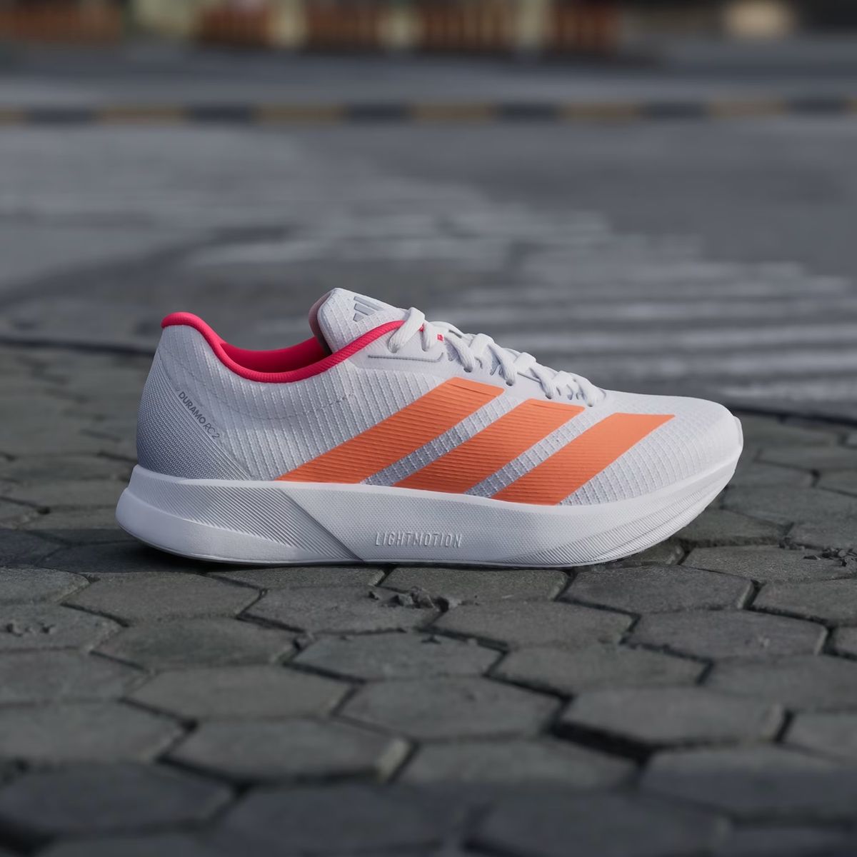 ADIDAS - Tenis Adidas Mujer Duramo RC 2 JQ0603 Blanco Naranja Running