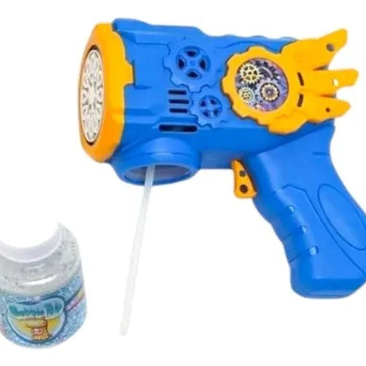 MIELTECH - Pistola De Burbujas Juguete Para Niños Bubble Luz azul o roja