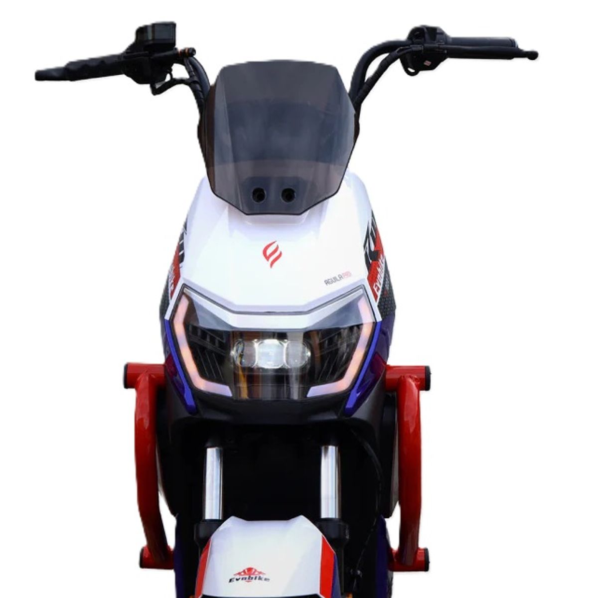 EVOBIKE - Bicicleta Eléctrica EVOBIKE AGUILA PRO 48kmh color BLANCO ROJO