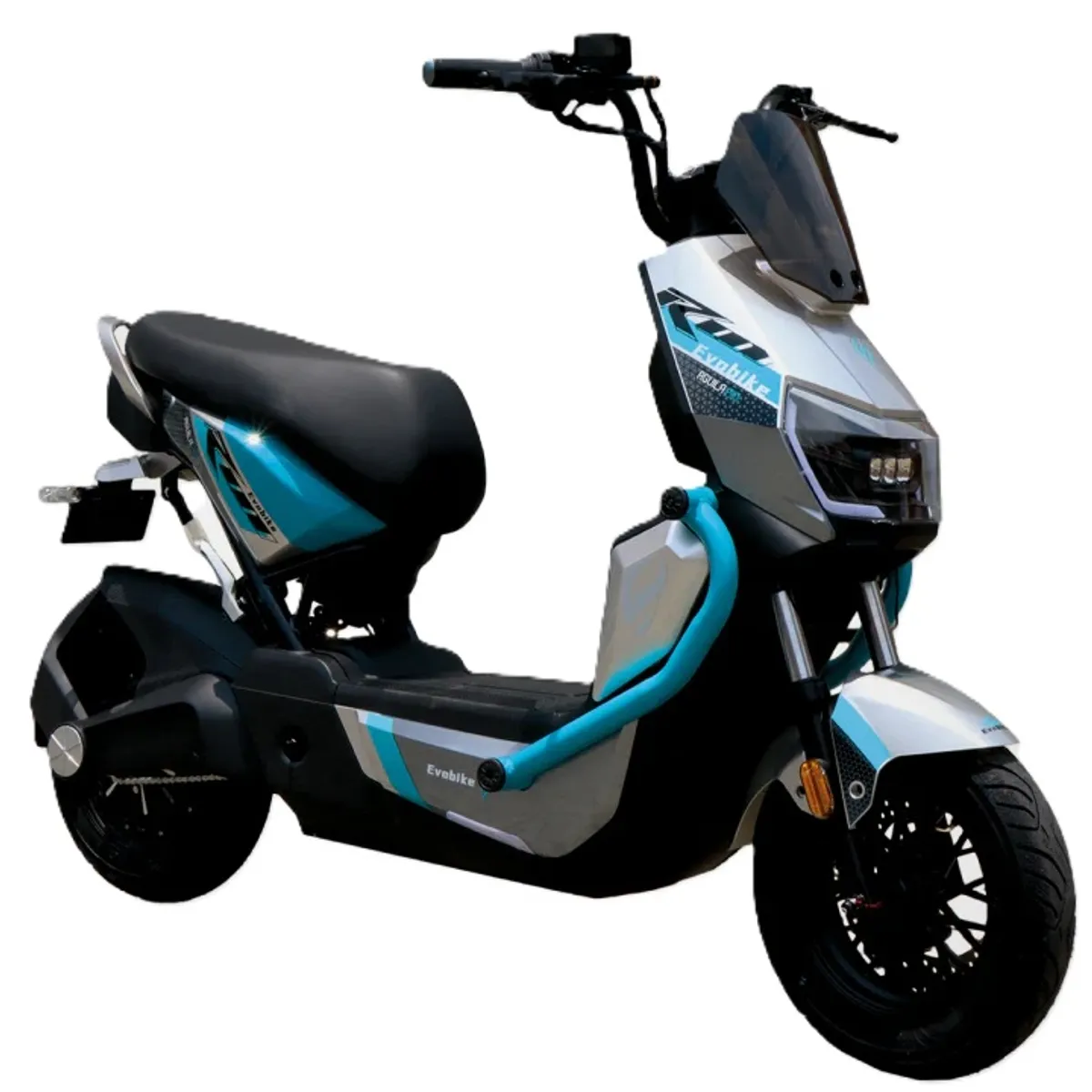 EVOBIKE - Bicicleta Eléctrica EVOBIKE AGUILA PRO 48kmh color GRIS AZUL