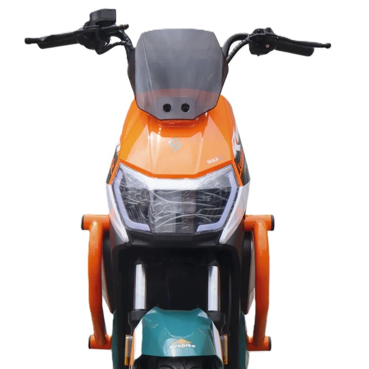 EVOBIKE - Bicicleta Eléctrica EVOBIKE AGUILA PRO 48kmh color NARANJA VERDE