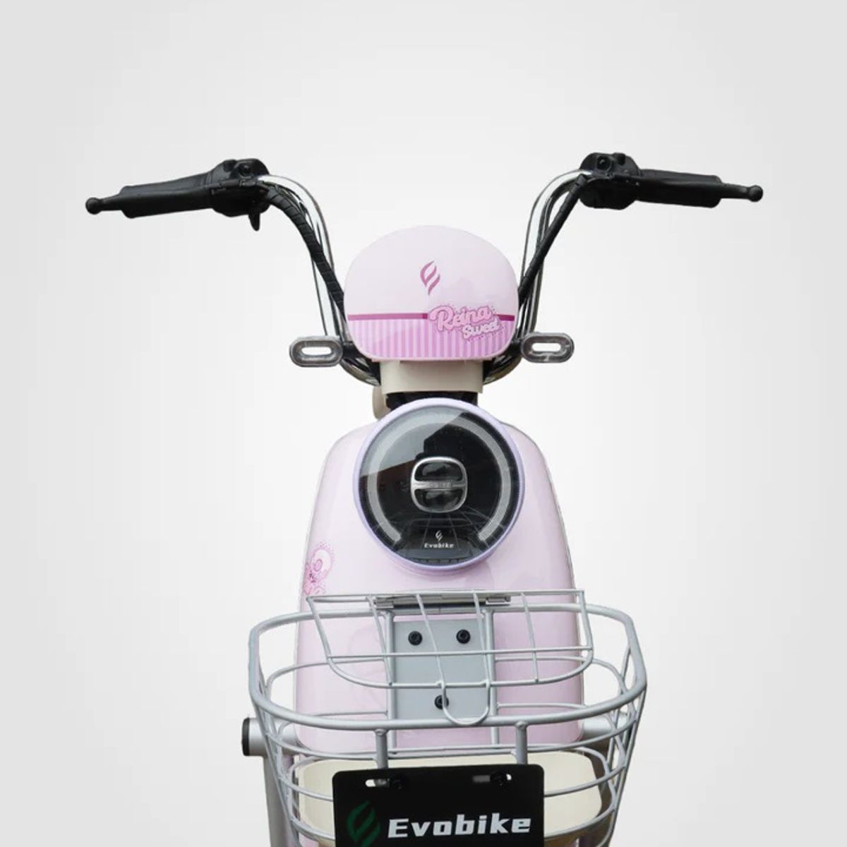 EVOBIKE - Bicicleta Eléctrica EVOBIKE REINA 45kmh color ROSADA 350W
