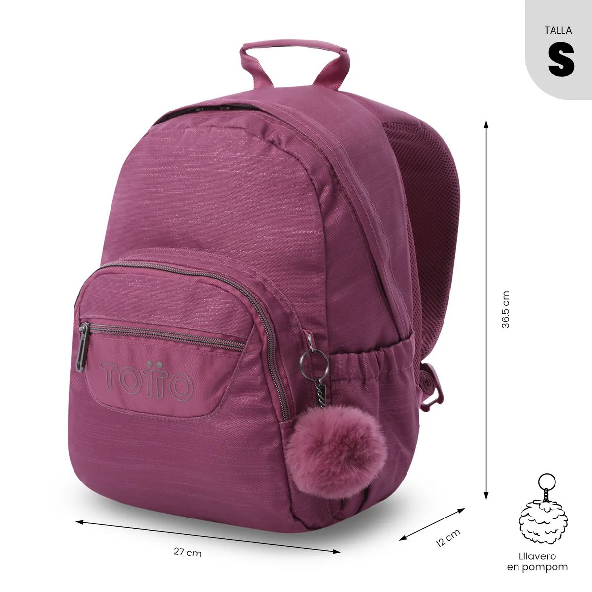 TOTTO - Morral Totto Tempera Neo Pequeño Talla S