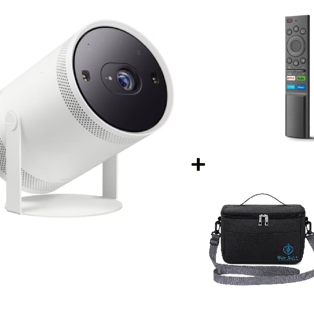SAMSUNG - Proyector Samsung Portatil Video Beam The Freestyle Control Universal + Maleta Best Soul