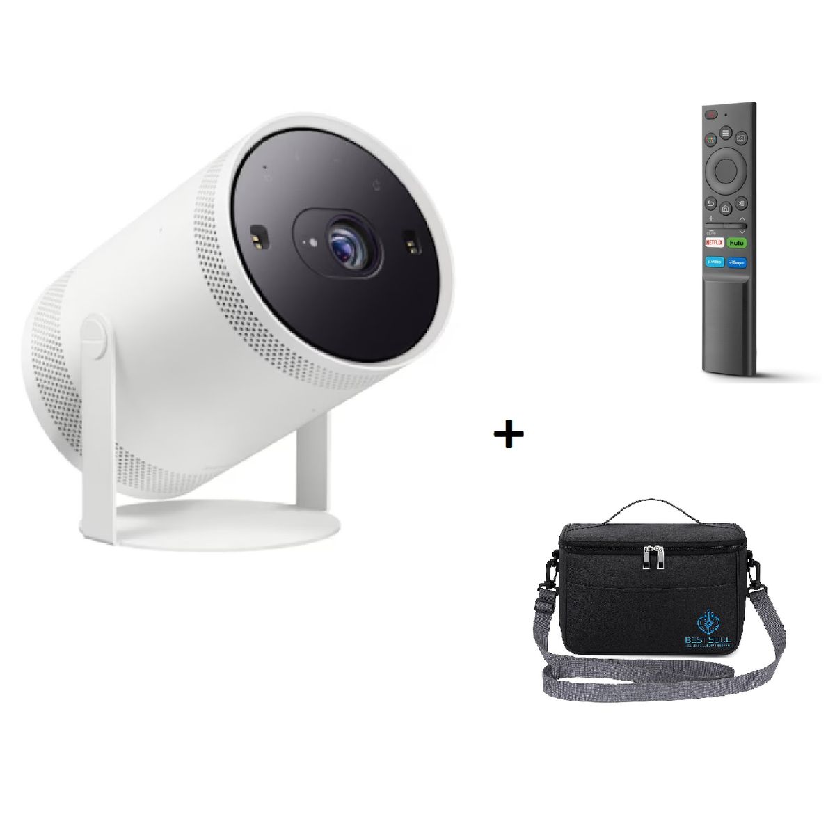 SAMSUNG - Proyector Samsung Portatil Video Beam The Freestyle Control Universal + Maleta Best Soul