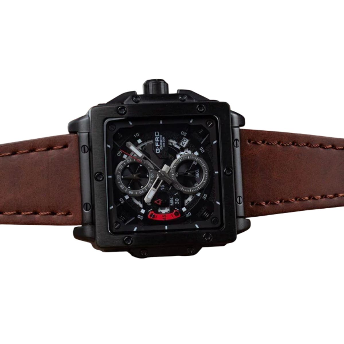 GFORCE - Reloj G Force 8064 Marron Fondo Negro
