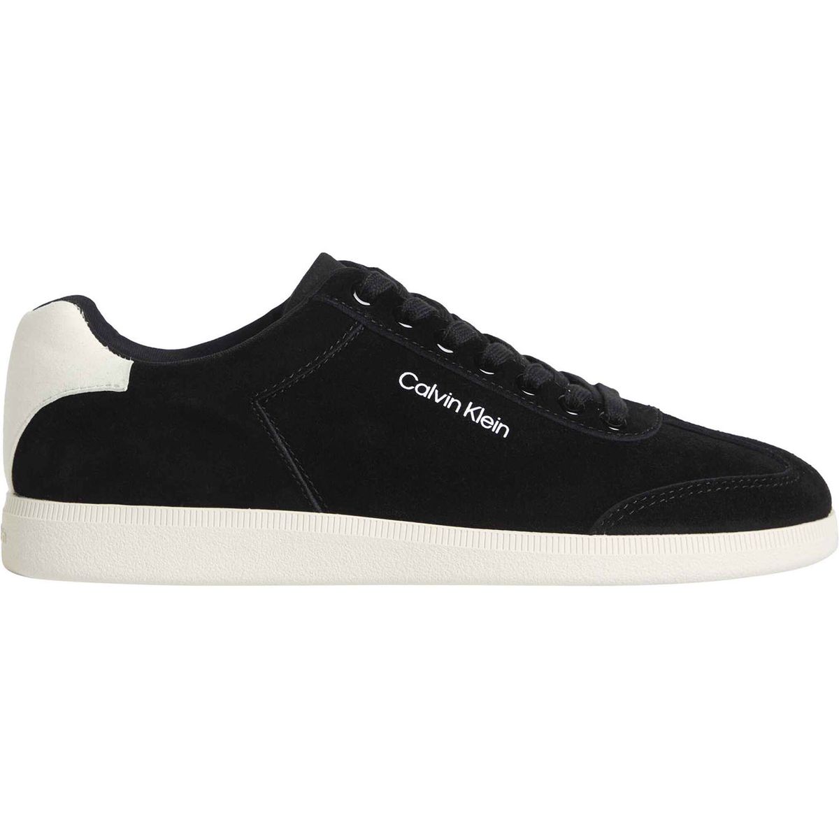 CALVIN KLEIN - Tenis multicolor de corte bajo con textura de gamuza Calvin Klein