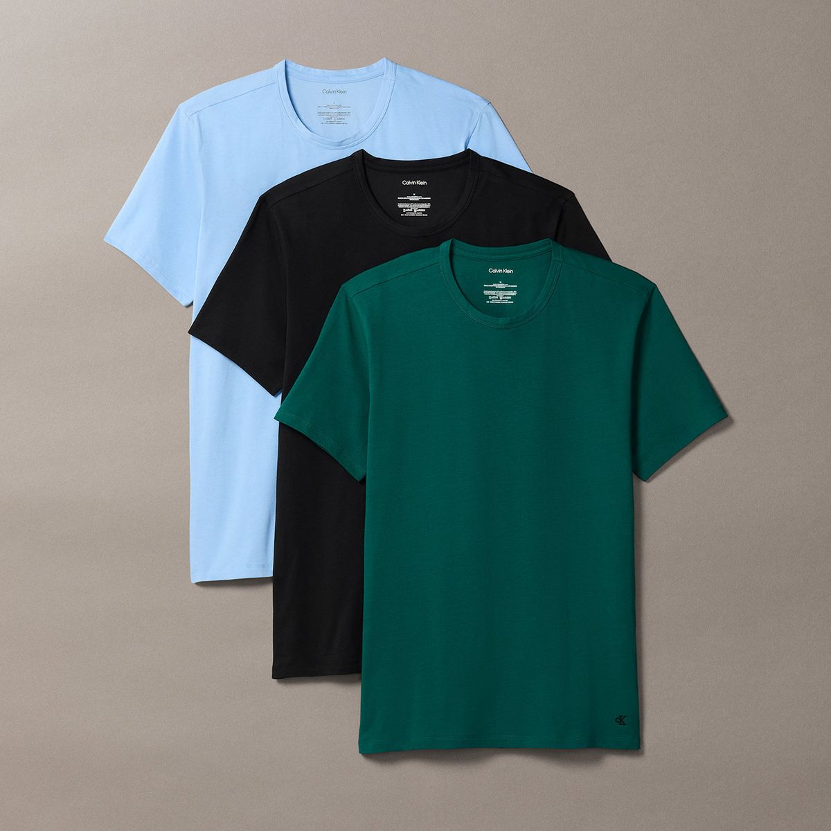 CALVIN KLEIN - Pack multicolor de 3 camisetas - Micro Stretch Calvin Klein