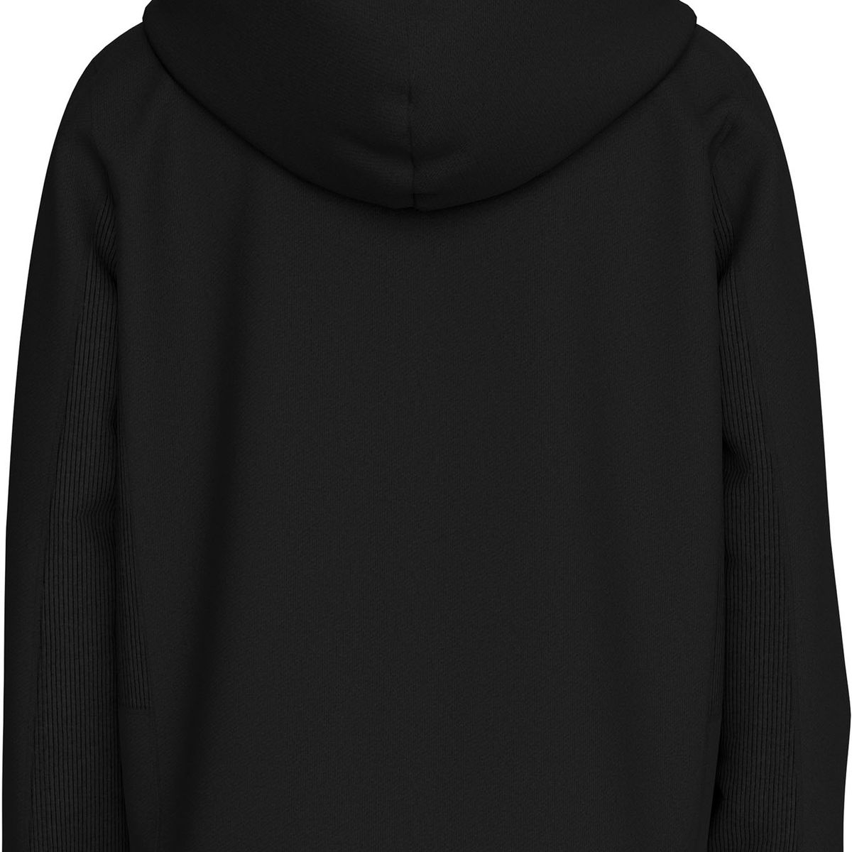 CALVIN KLEIN - Buzo negro con capota y cierre de cremallera Calvin Klein