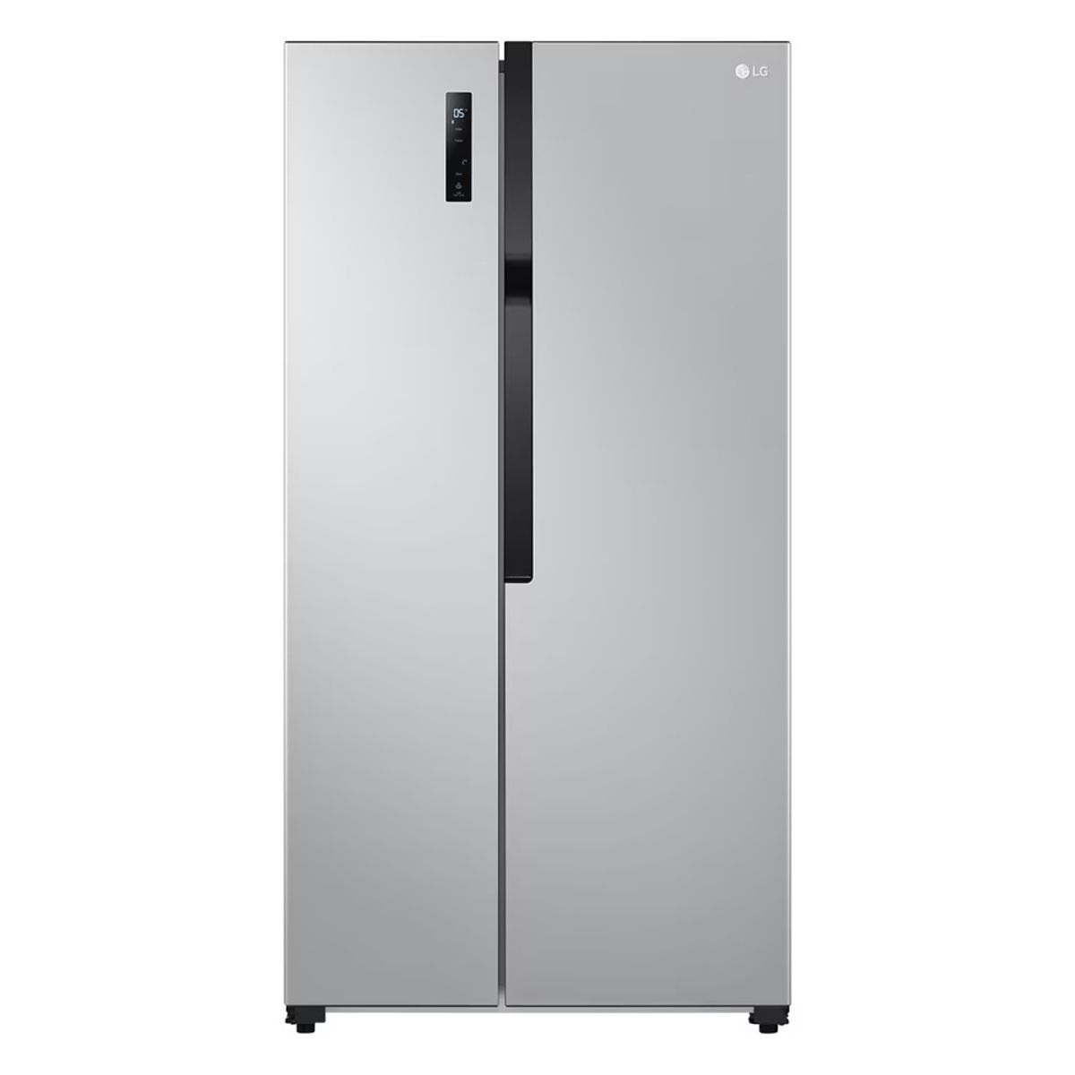 LG - Nevecón LG Side by Side 519 L No Frost Negro GS51BPPAHSCCLM