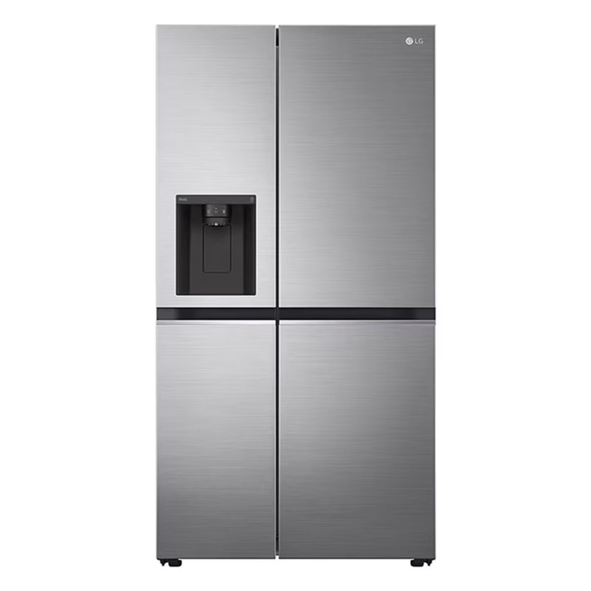 LG - Nevecón LG Side by Side 769 L No Frost Plateado GS77SPPAPZCCLM