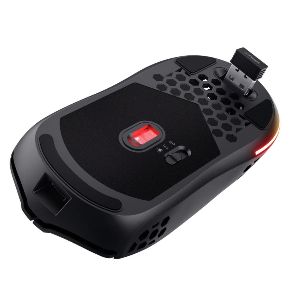 TRUST - Mouse Trust Gxt929 Helox Gamer Inalambrico Negro