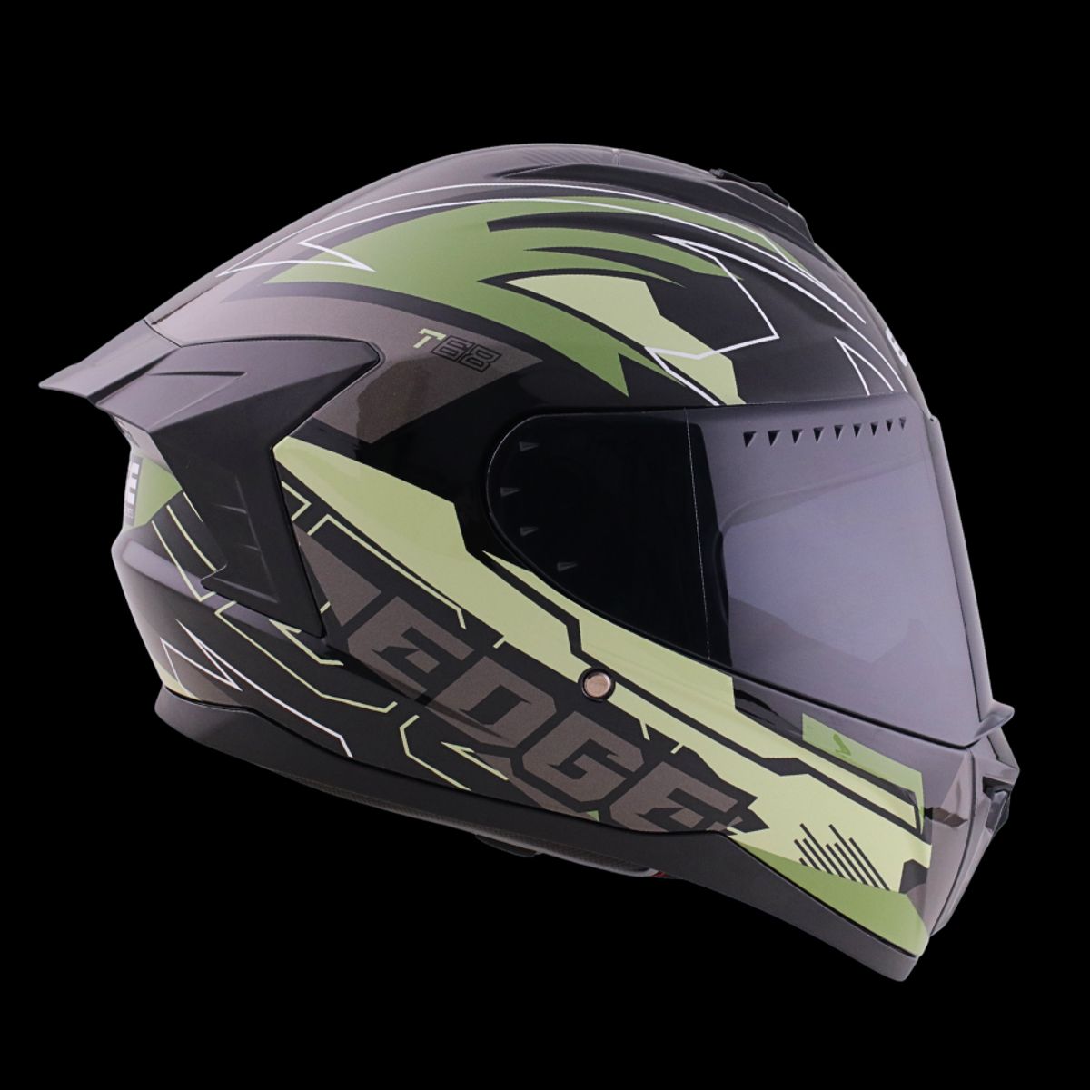 EDGE HELMETS - Casco EDGE Integral Extreme T68 Militar Cert. DOT I ECE