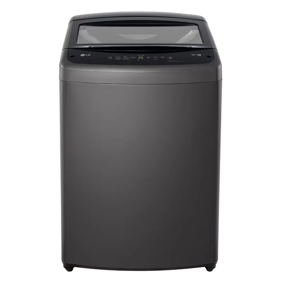 LG - Lavadora LG Carga Superior 18 kg Smart Inverter TurboDrum™ Gris WT18MVTBABMECOL