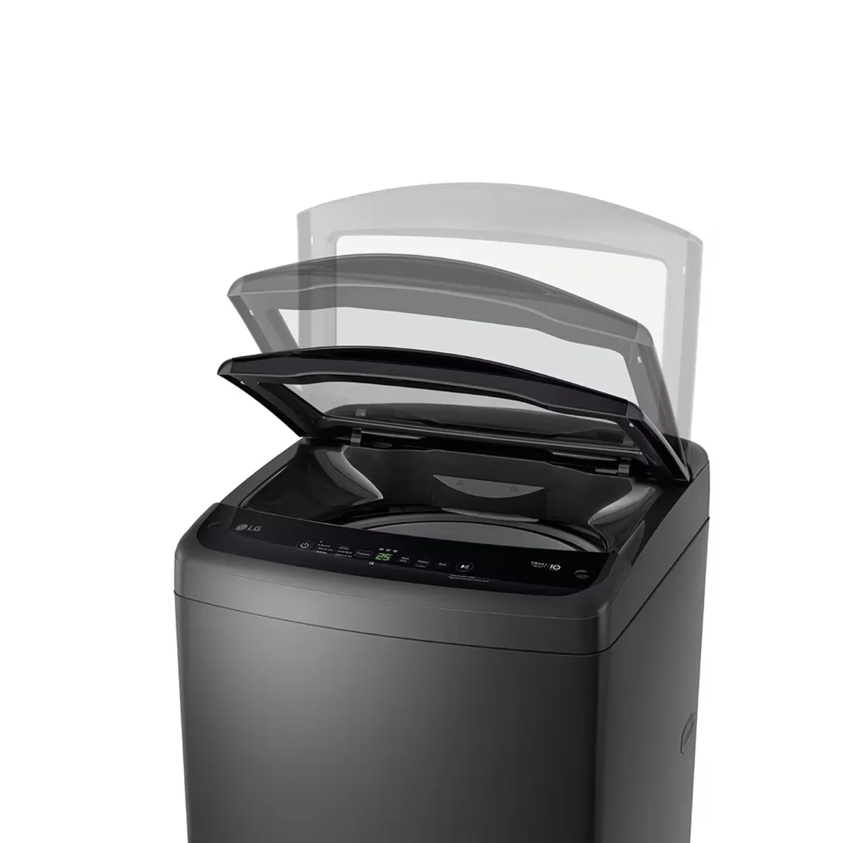 LG - Lavadora LG Carga Superior 18 kg Smart Inverter TurboDrum™ Gris WT18MVTBABMECOL