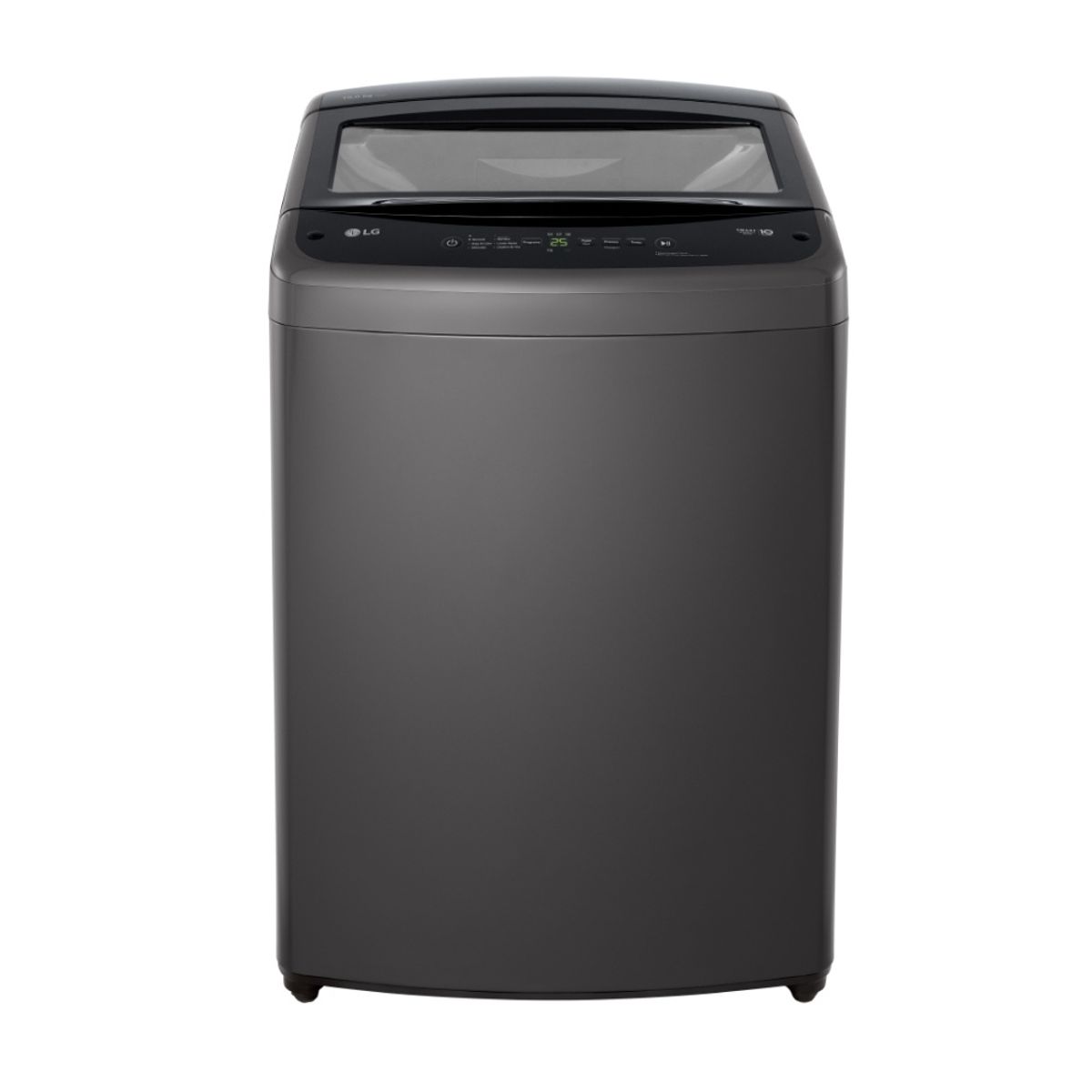 LG - Lavadora LG Carga Superior 19 kg Smart Inverter TurboDrum™ Negra WT19MVTBABMECOL