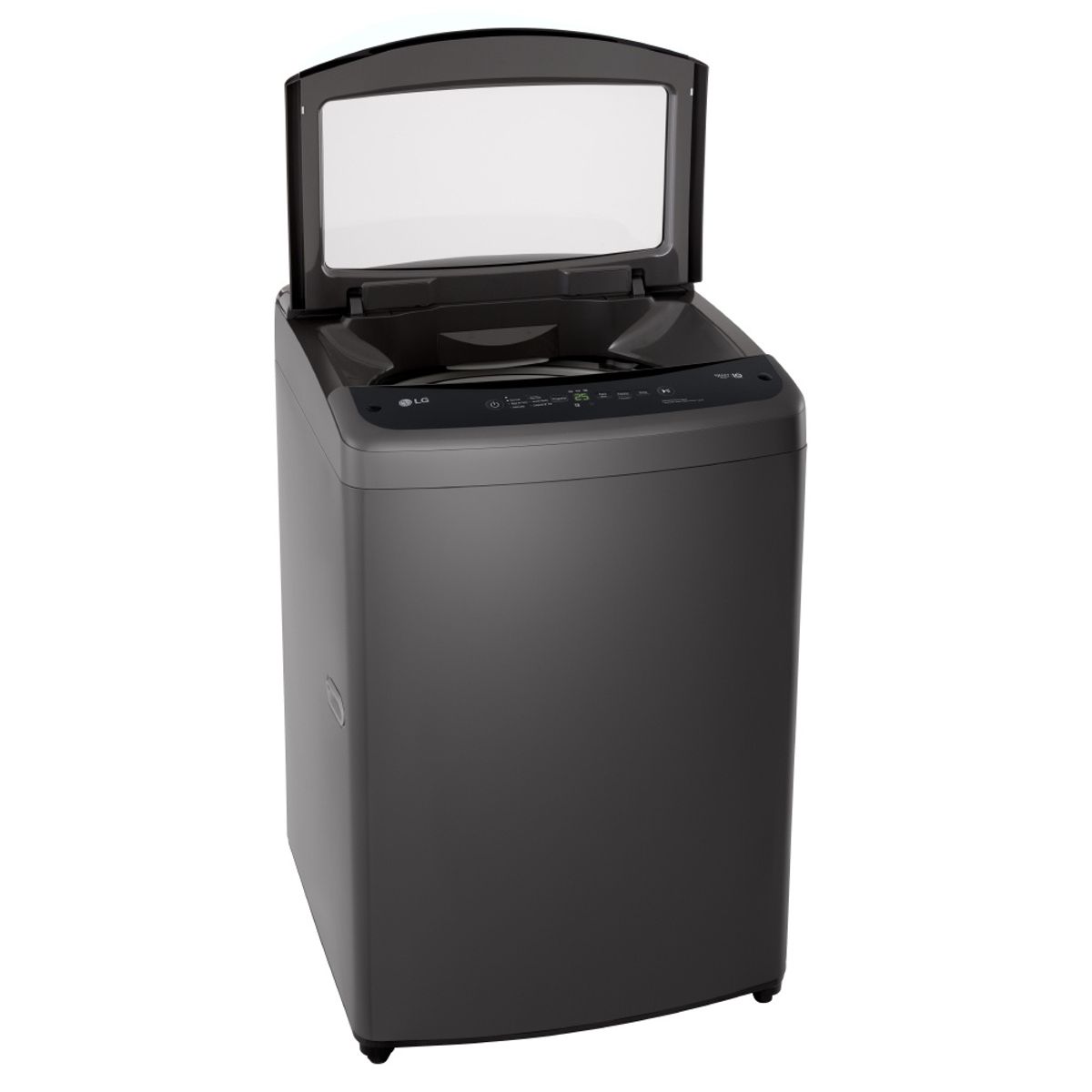 LG - Lavadora LG Carga Superior 19 kg Smart Inverter TurboDrum™ Negra WT19MVTBABMECOL