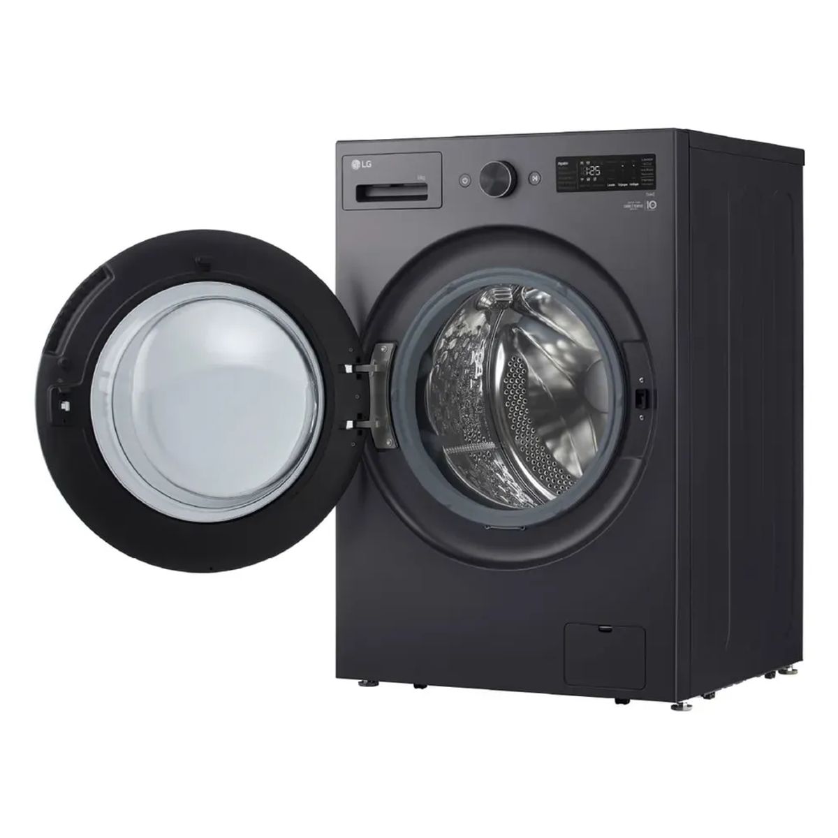 LG - Lavadora LG 16Kg Carga Frontal AIDD TurboWash Grafito