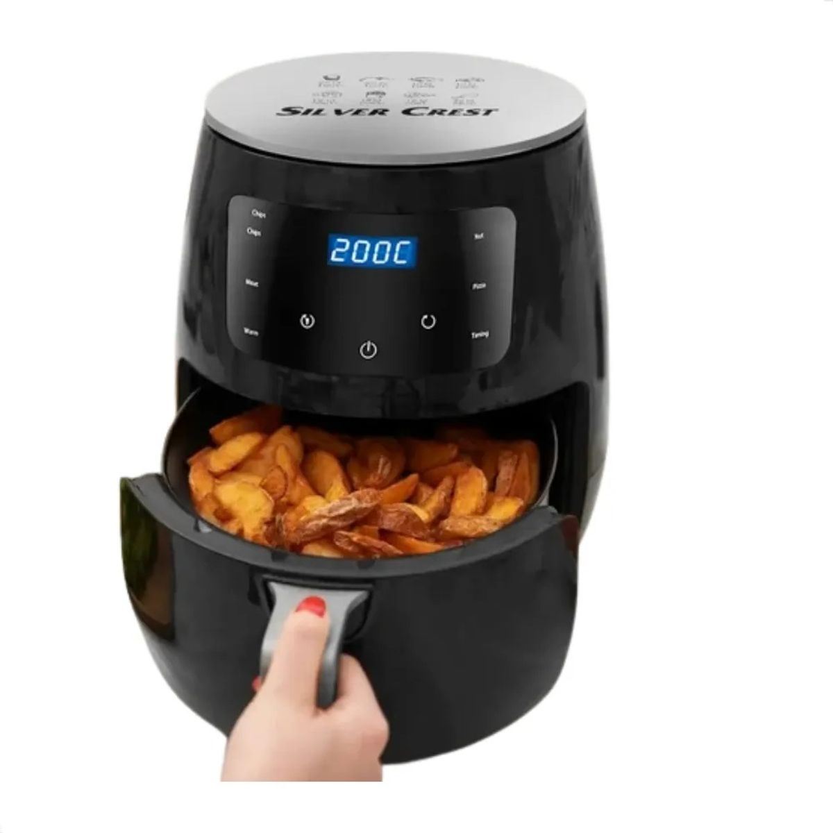 GENERICO - Freidora de Aire Saludable de 6 Litros con Pantalla Led