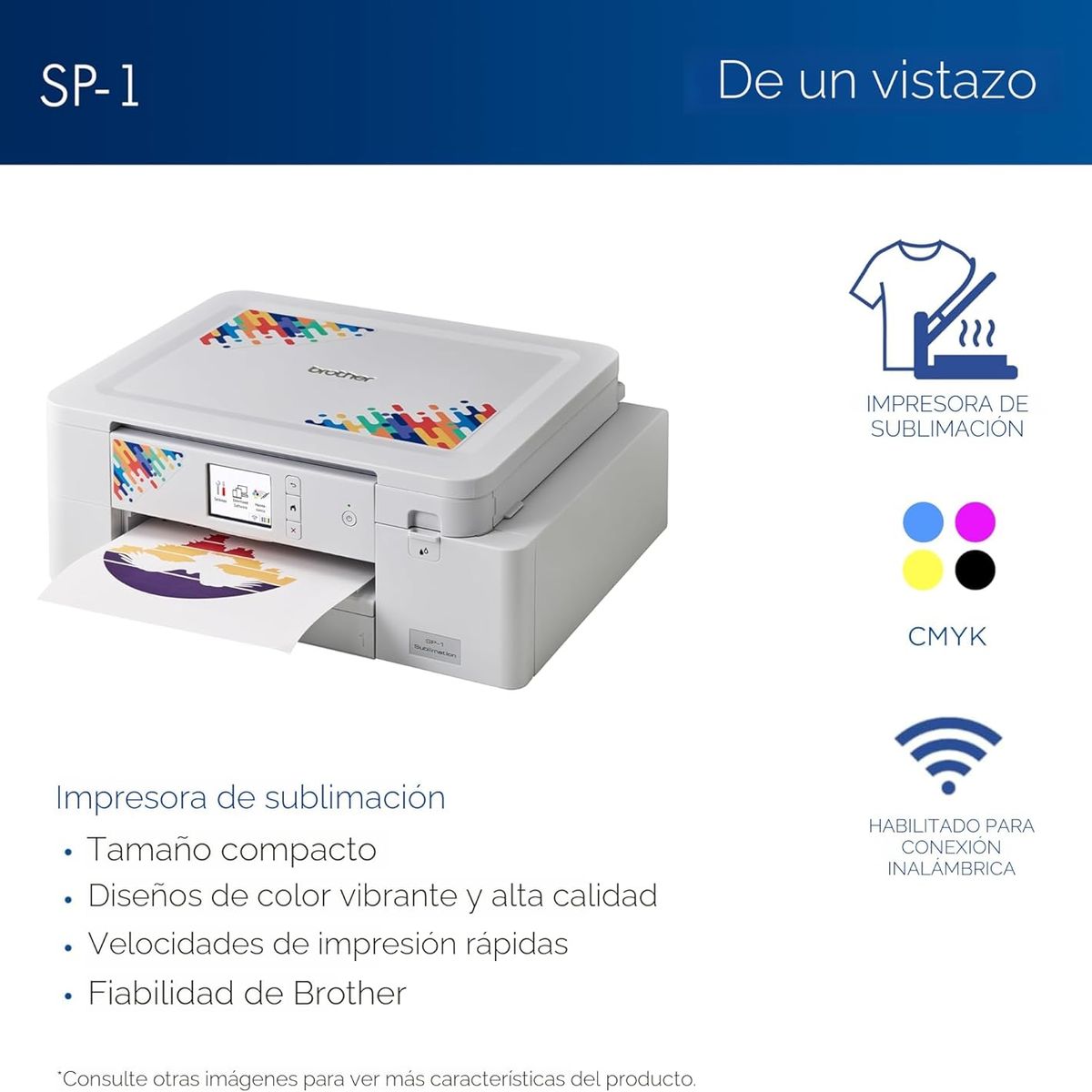 BROTHER - Impresora de Sublimacion Brother SP-1