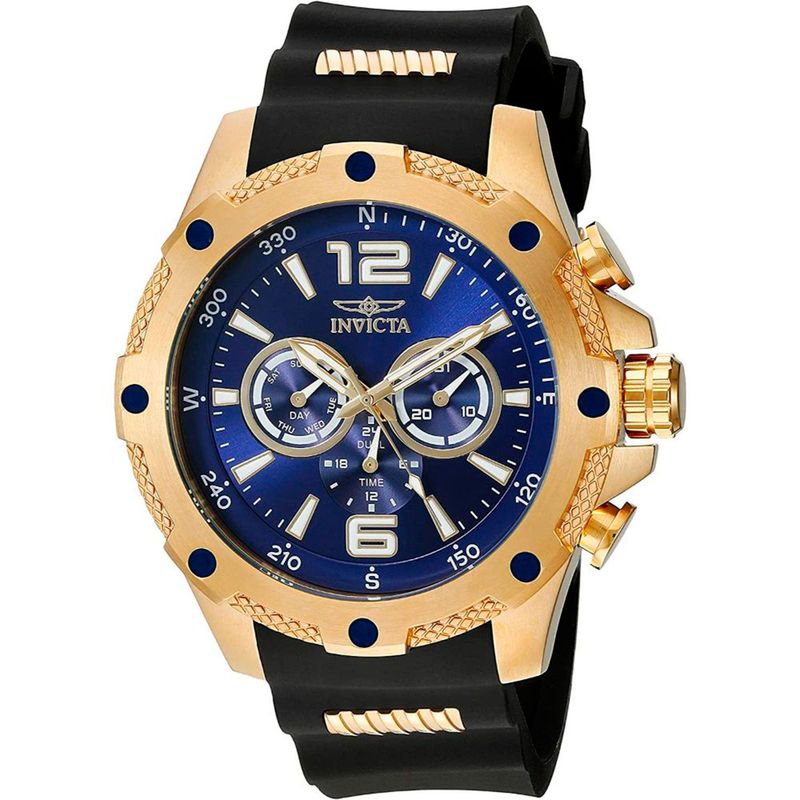 INVICTA - Reloj Invicta Mujer I-Force . Reloj Silicona Negro
