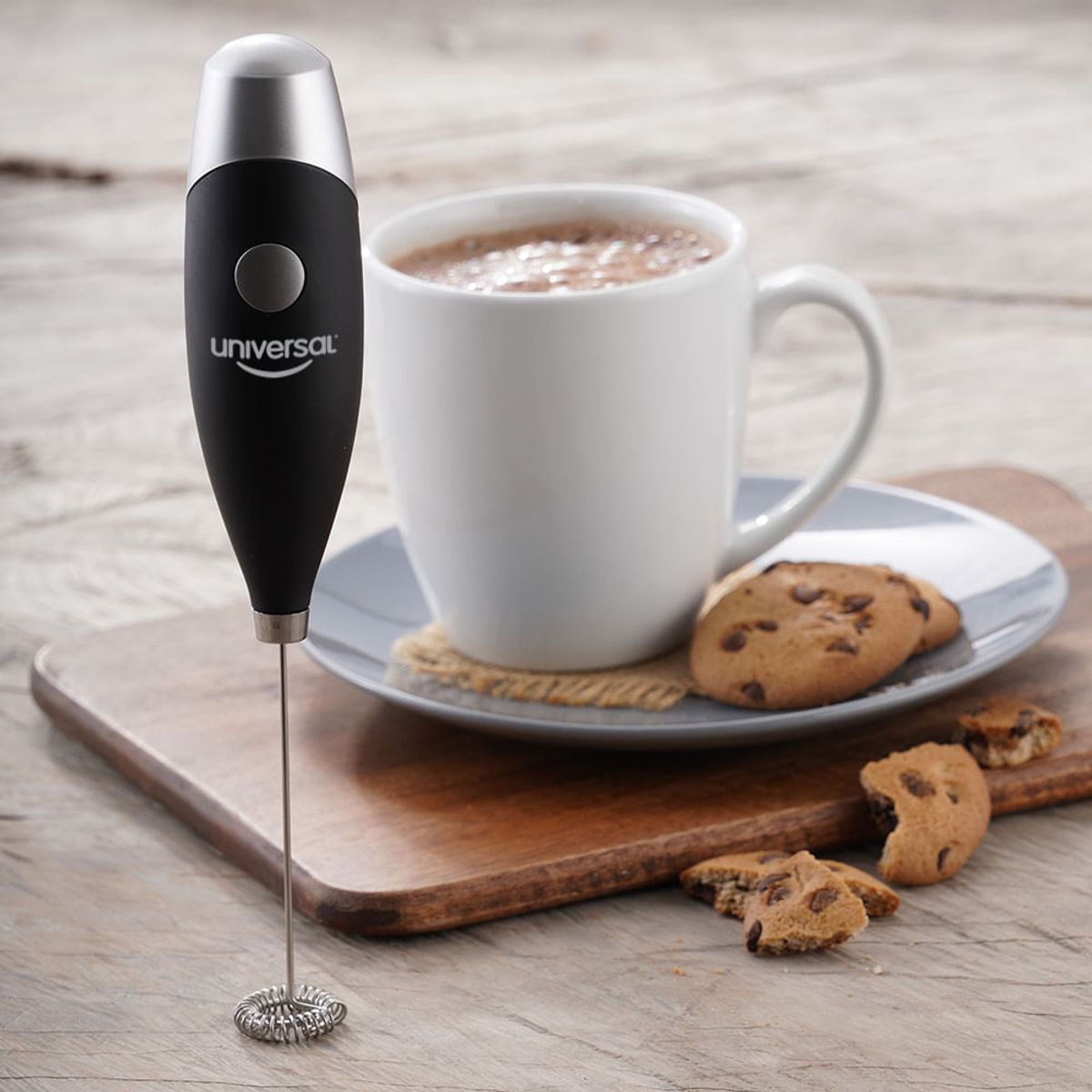 UNIVERSAL - Batidor Eléctrico Portátil Universal para Bebidas a Pilas AA