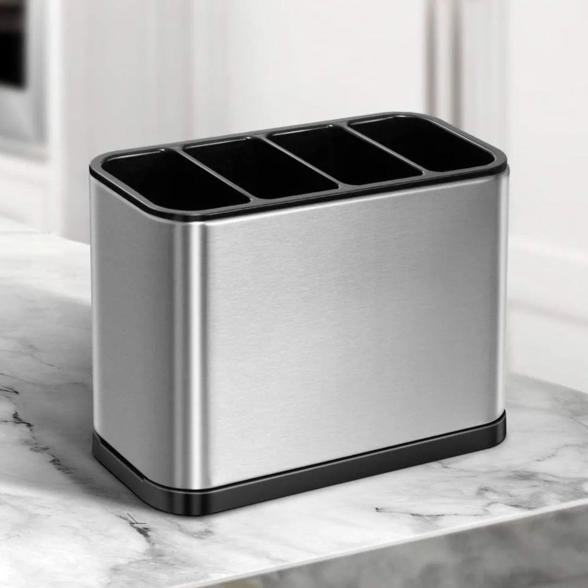 TRIPLE CLEAN - Escurridor De Cubiertos De Acero