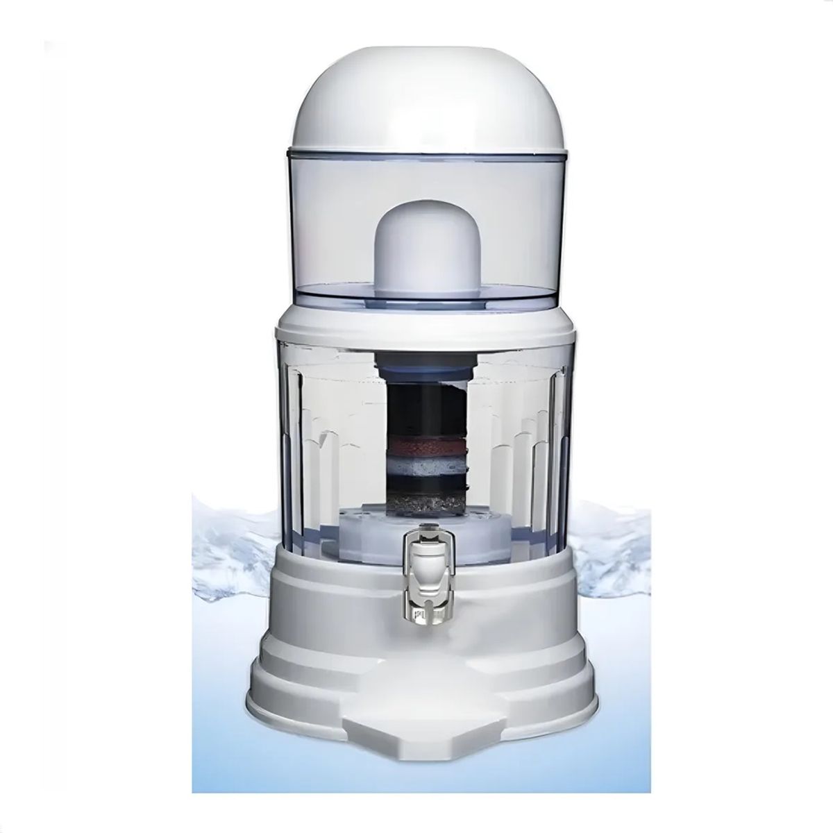 GENERICO - Filtro Purificador de Agua 14 Lts Saludable Tipo Dispensador