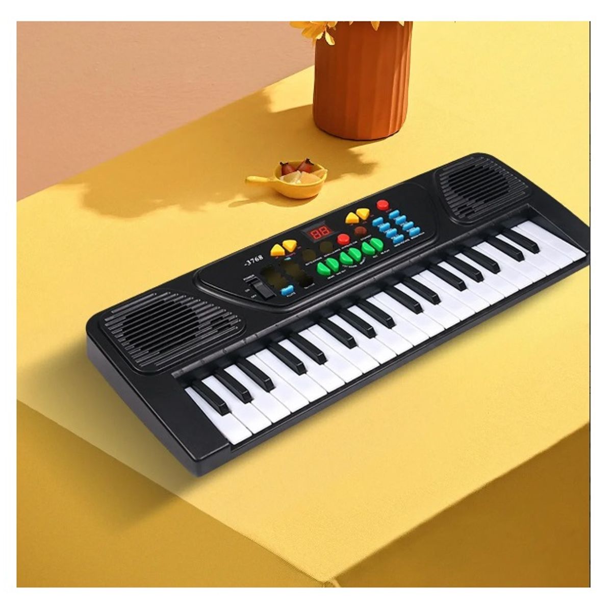 CHINA GLAZE - Piano Electrónico De Juguete Infantil Para Juego Musical