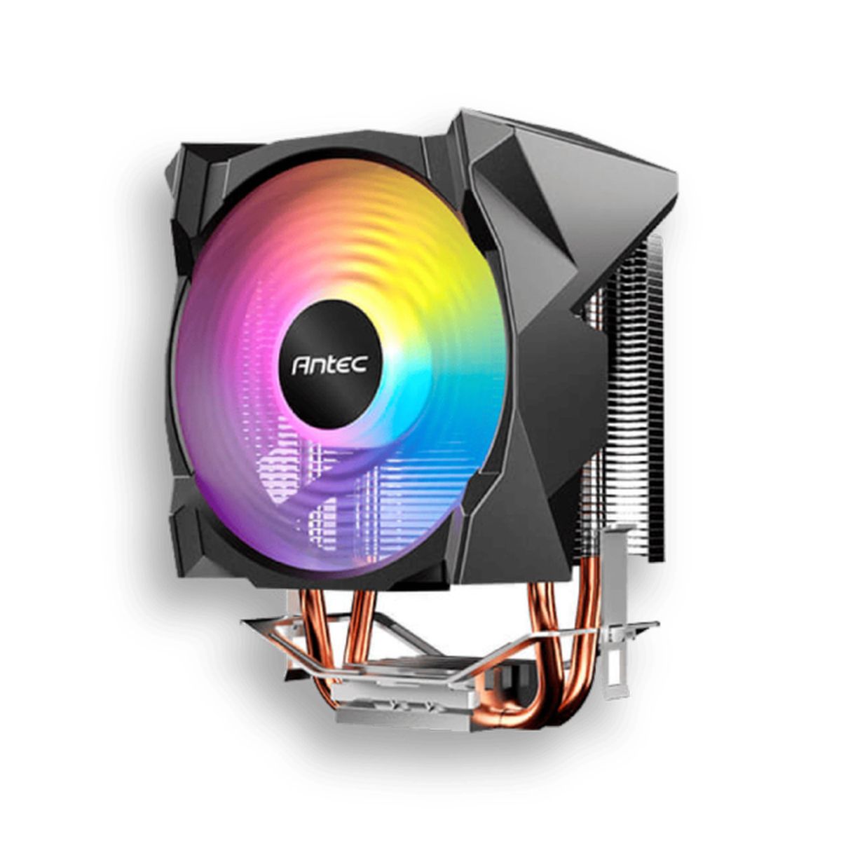 GENERICO - Disipador CPU ANTEC A30 NEO ARGB Negro con Ventilador RGB y Refrigeración Eficiente