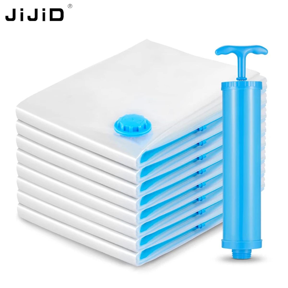 GENERICO - Set X5 Bolsas Valija Vacio Ropa Acolchado Viaje Aspi Bomba Levys Bazar