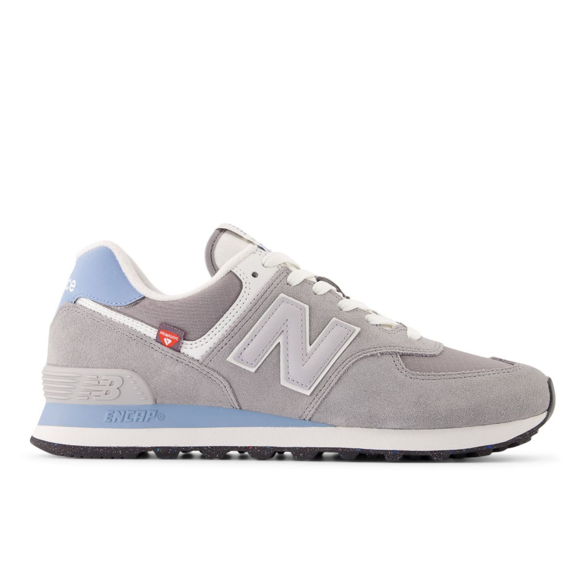 NEW BALANCE - Tenis New Balance 574 Hombre-Gris/Azul