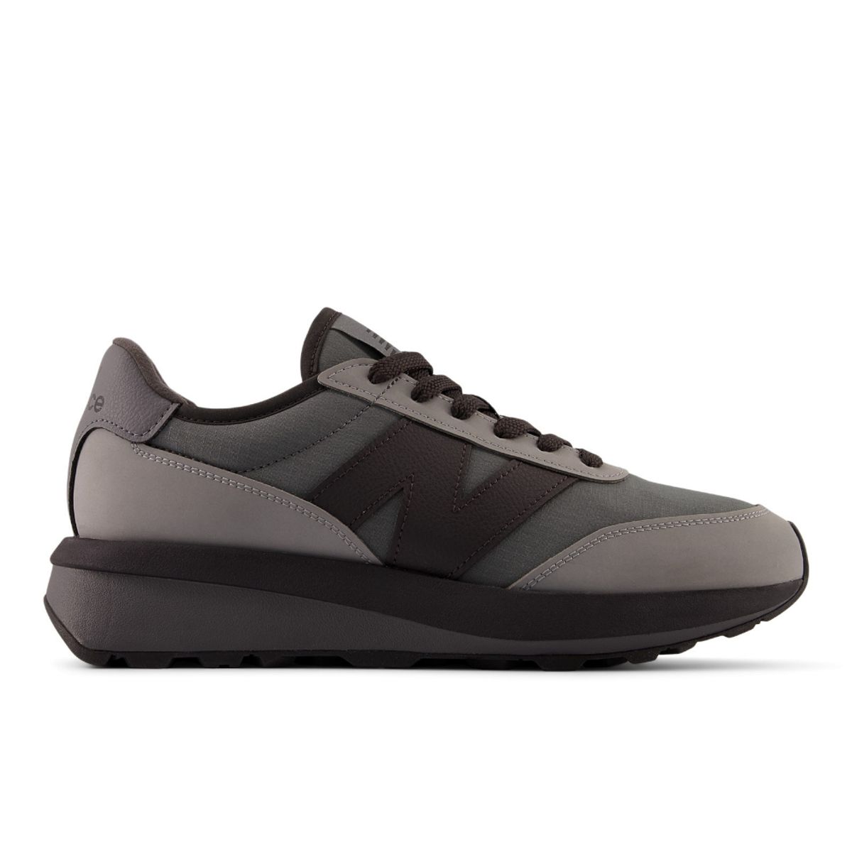 NEW BALANCE - Tenis New Balance 370 Hombre-Gris/Negro