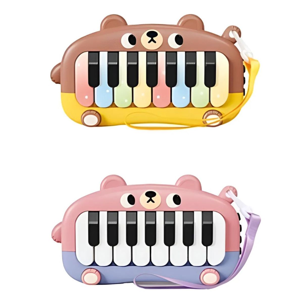 GENERICO - Juguete Piano Musical Didáctico Con Luz Diseño Oso