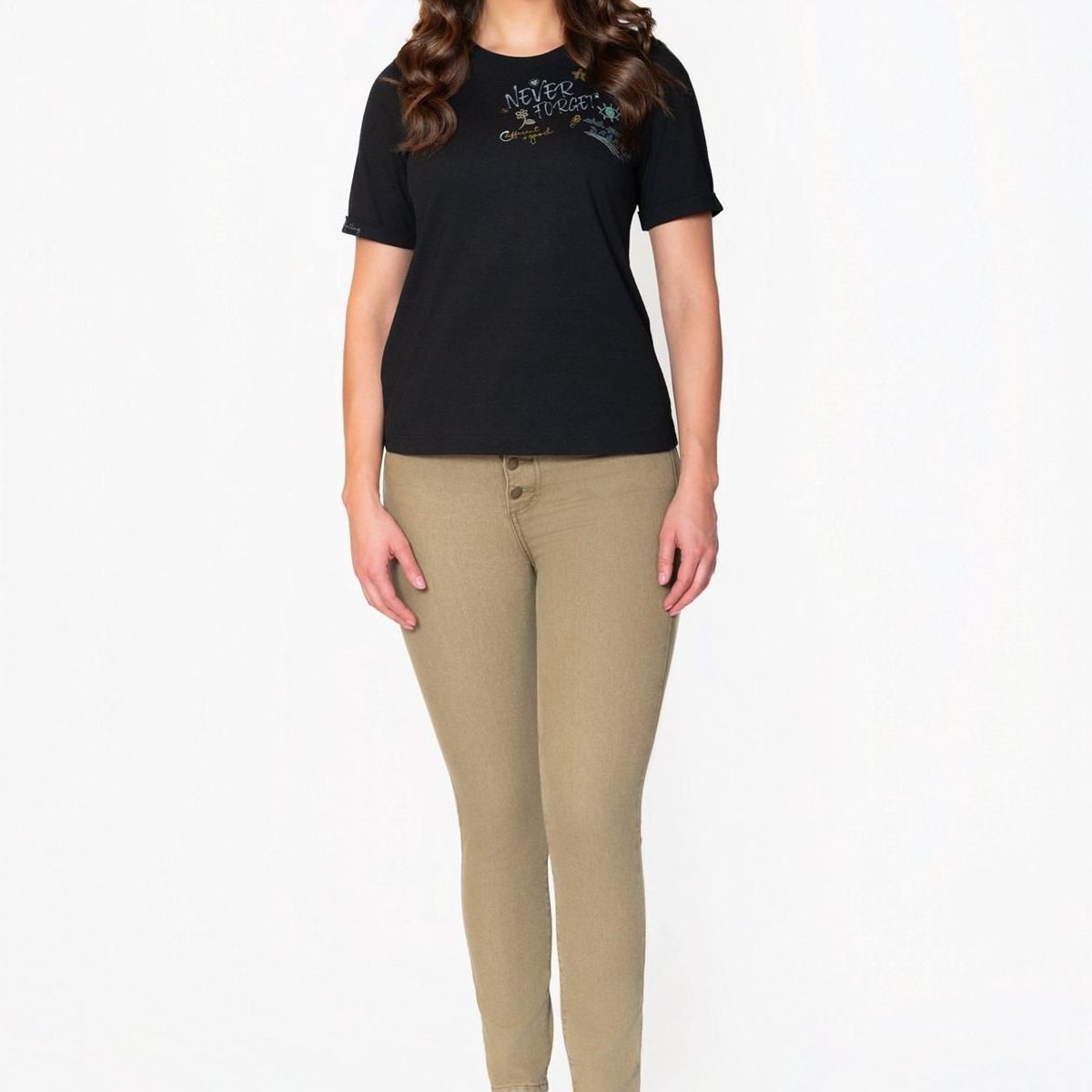 LEC LEE - Camiseta Manga Corta para Mujer Lec Lee XL