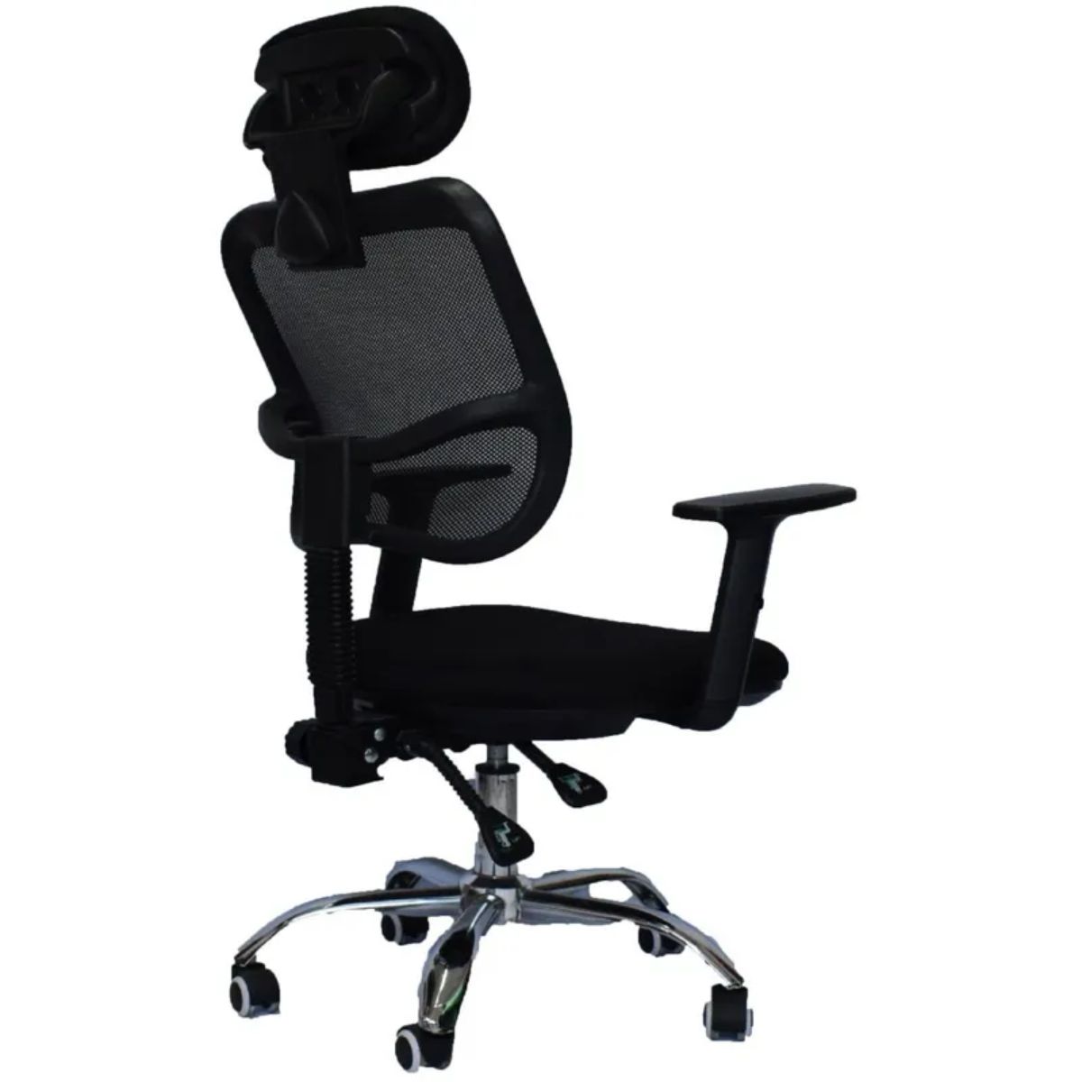 ERGONOMUS - Silla Para Oficina Gerencial Giratoria Redentor Negro