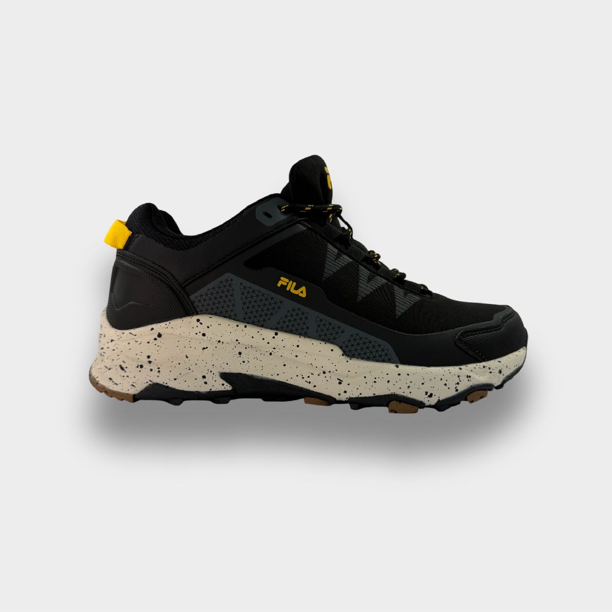 FILA - Tenis Fila Hombre Aaron 12SW23-04103 Negro Casual