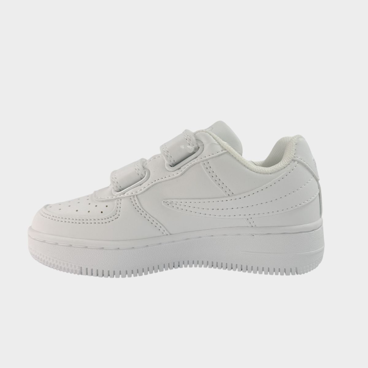 FILA - Tenis Fila Niño Classio Low Velcro CLASSIOLOWVELCR Blanco Casual