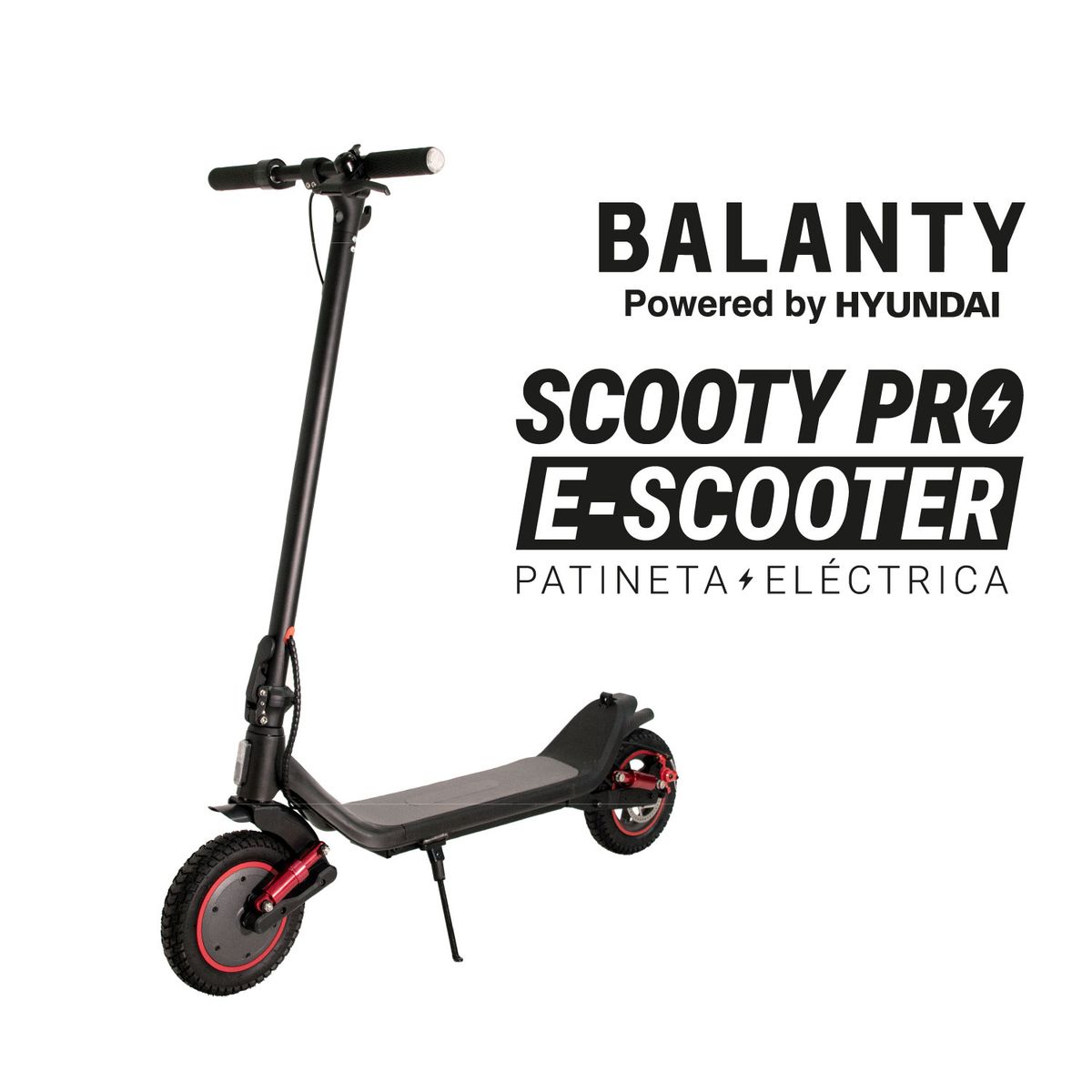 BALANTY - PATINETA ELECTRICA SCOOTER SCOOTY PRO 25 KM/H VELOCIDAD MAXIMA AUTONOMIA DE 12 - 25 KM/H