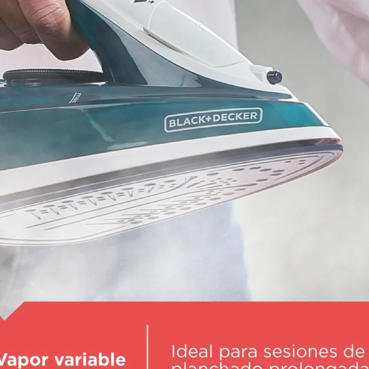 BLACK+DECKER - Plancha de vapor BLACK+DECKER Trueglide I