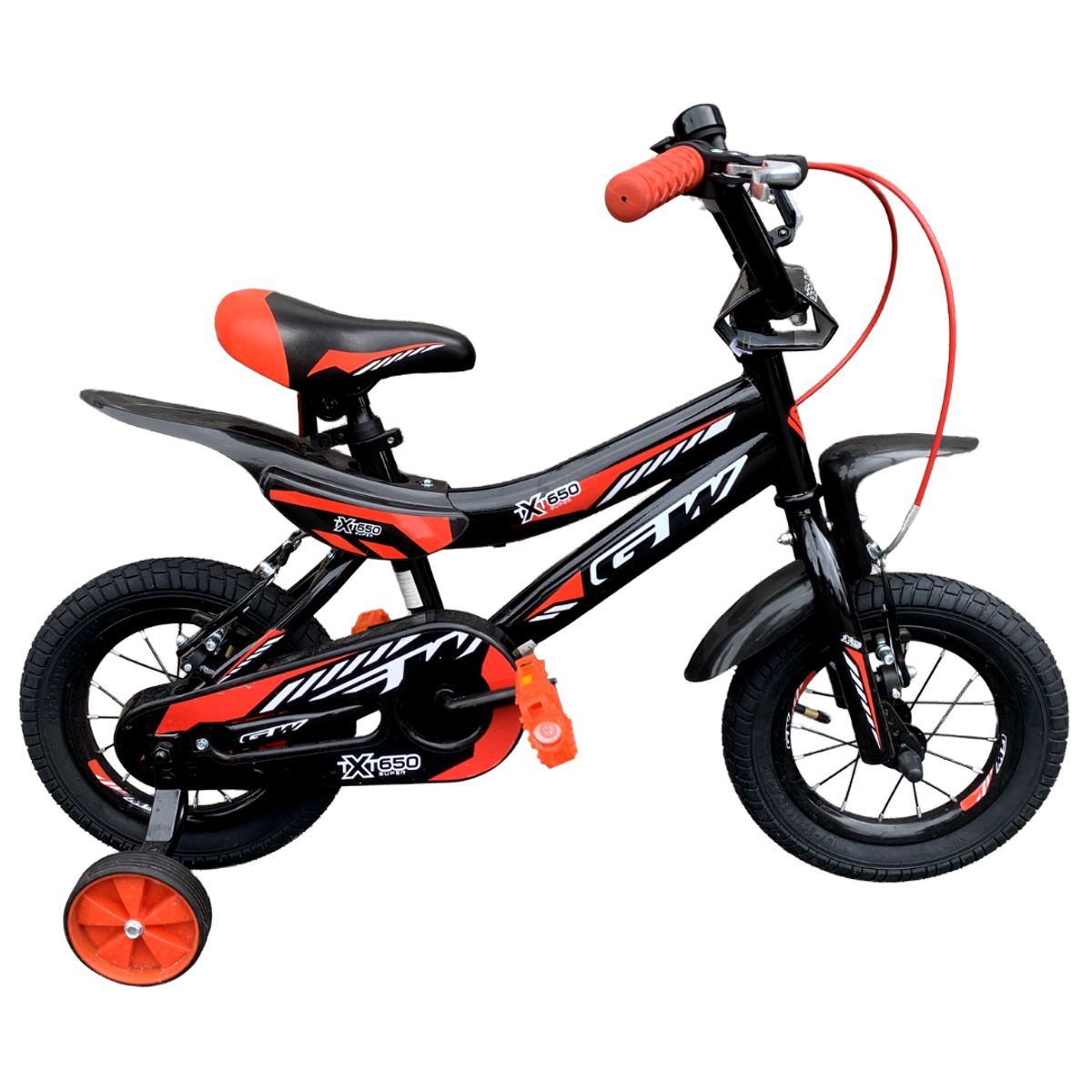 GW - Bicicleta Gw Moto Txt 650 Rin 12 / Niños Negro