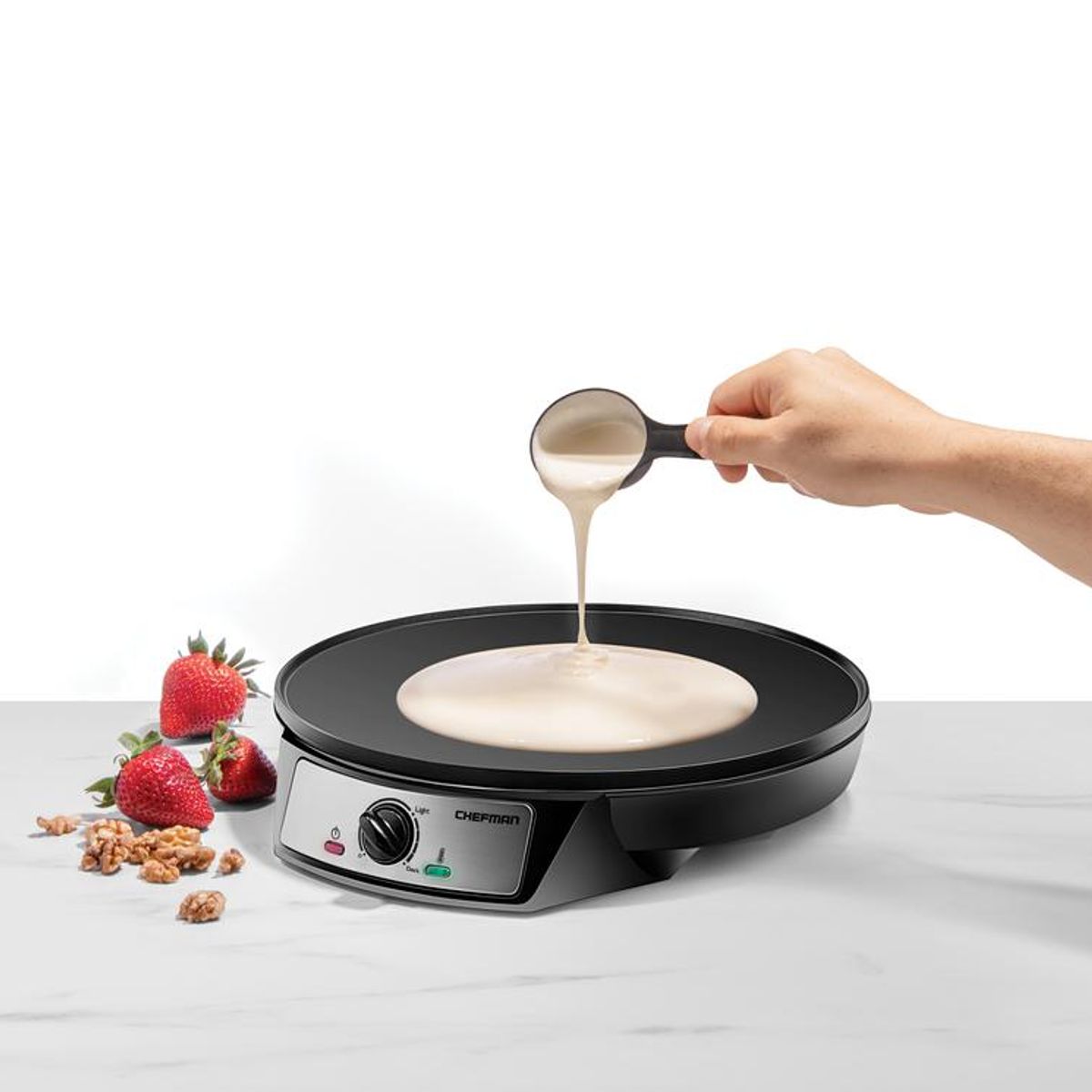 CHEFMAN - Crepera y Plancha 30 cm Chefman