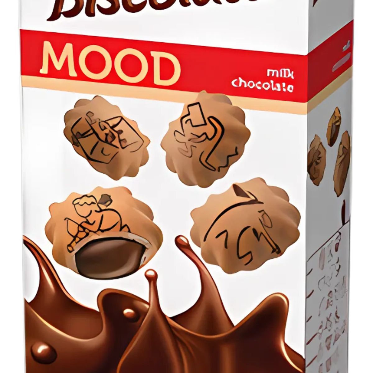 GENERICO - Galleta Biscolata Rellena Caja 40gr