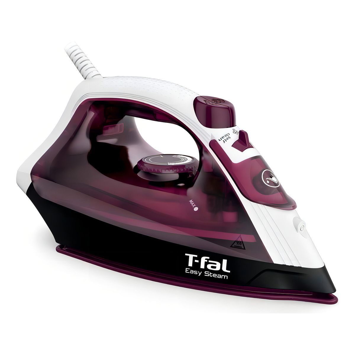 T-FAL - Plancha De Ropa T-fal Vapor Easy Steam Con Suela Xl Cerámica